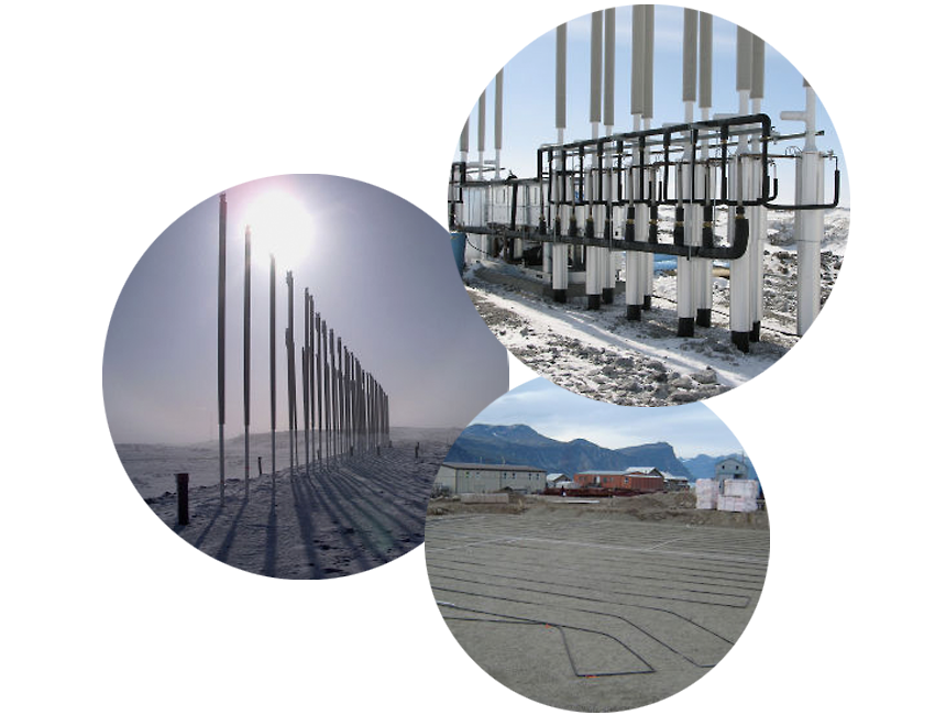 Thermosyphon installations